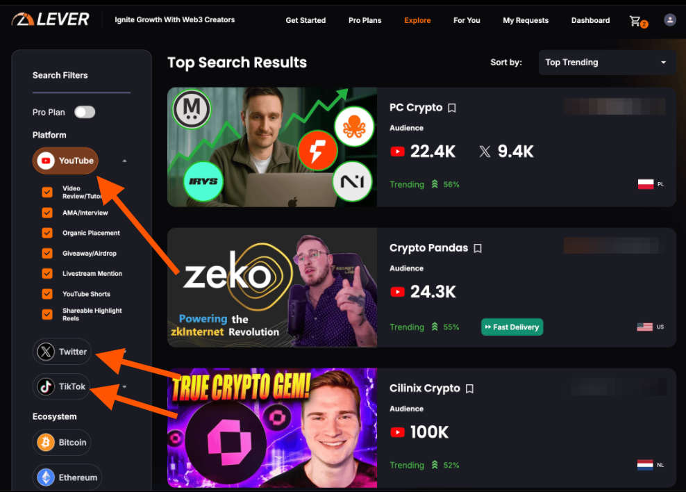 How to Use Lever's Web3 Influencer Marketplace [Step-by-Step Guide]