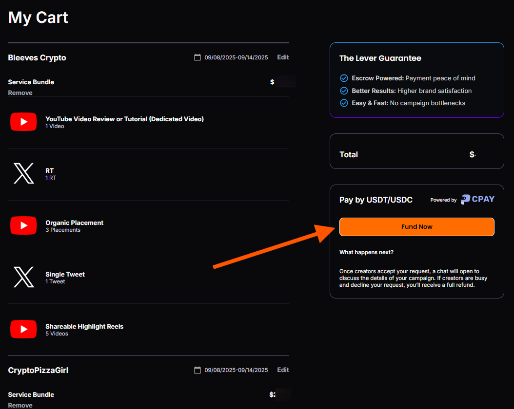 How to Use Lever's Web3 Influencer Marketplace [Step-by-Step Guide]